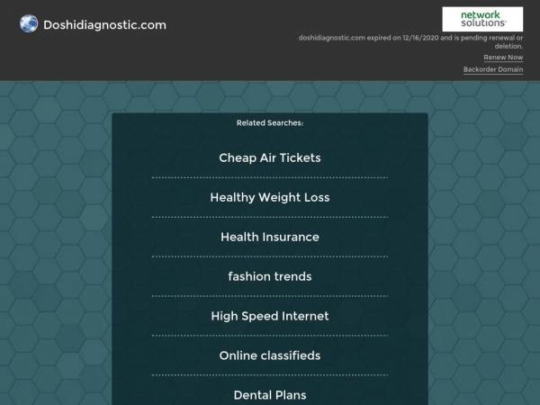 doshidiagnostic.com
