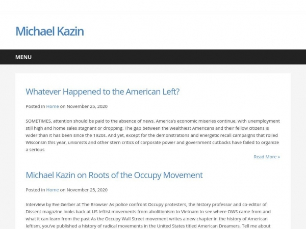 michaelkazin.com