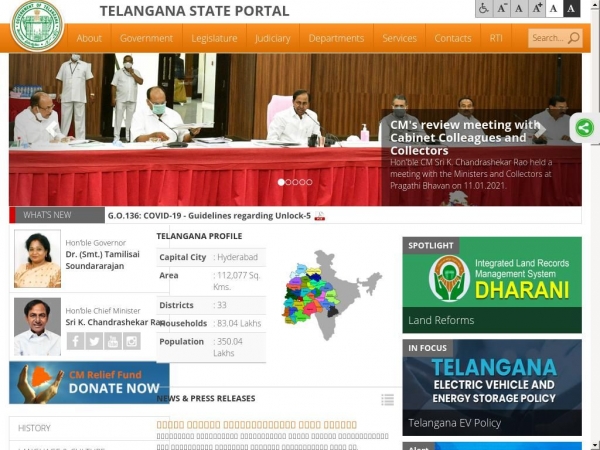 telangana.gov.in