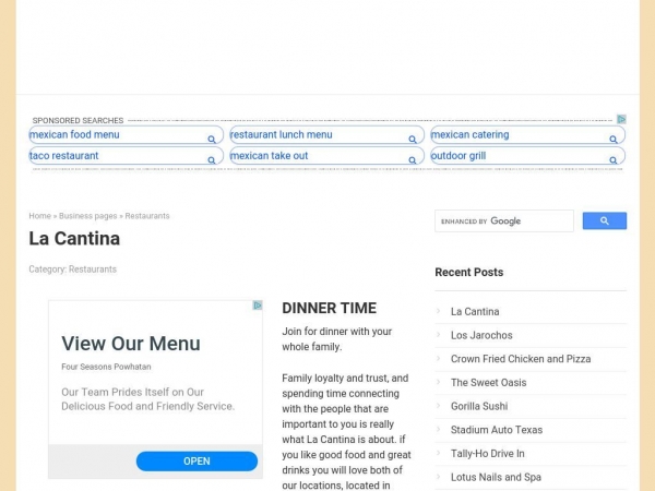 lacantina319.com