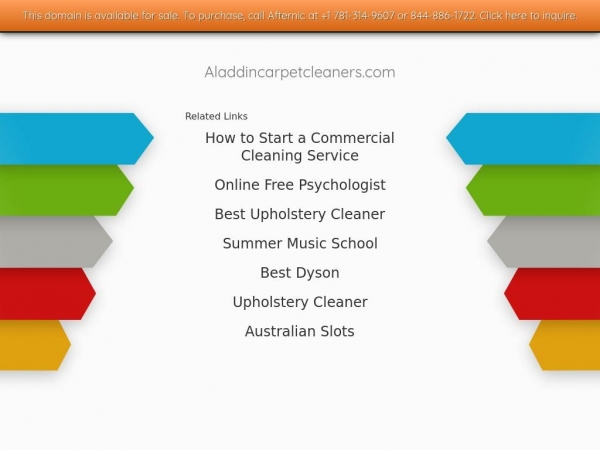 aladdincarpetcleaners.com