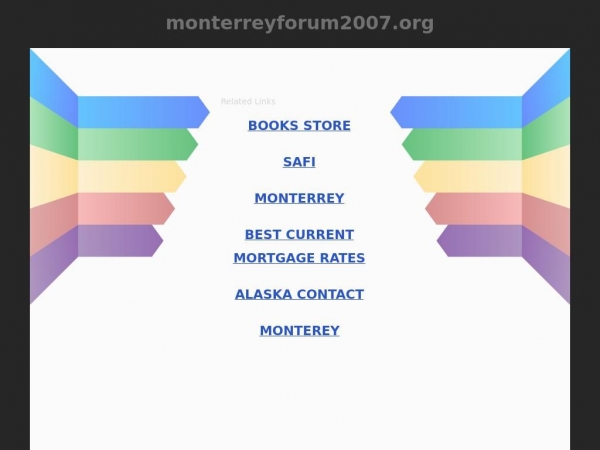 monterreyforum2007.org
