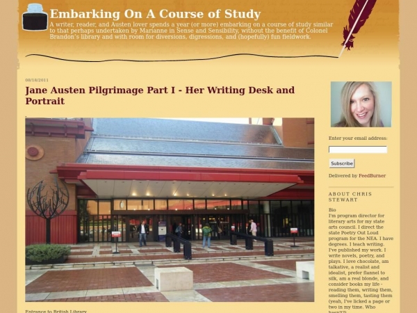 embarkingonacourseofstudy.com