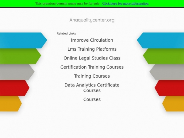 ahaqualitycenter.org